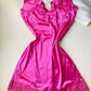 Pinkes Satin Kleidchen